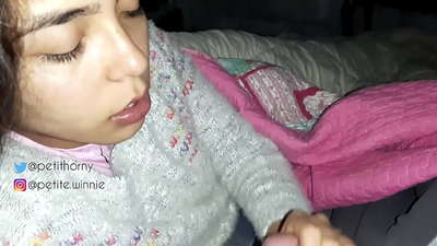 ຂ້າພະເຈົ້າກືນນົມສະສົມຂອງຜົວທັງຫມົດ - ລີ້ນສະແດງທີ່ມີ cum